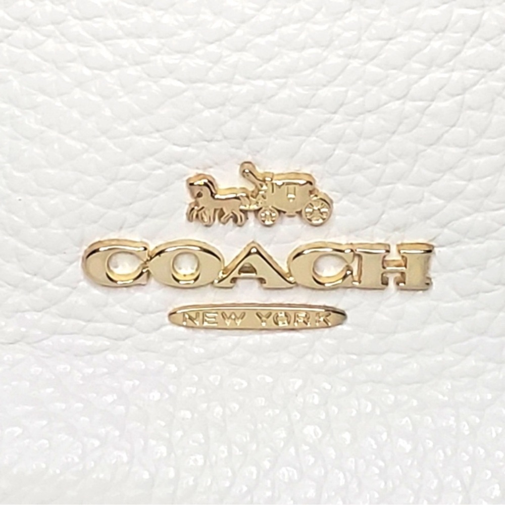 NWOT Coach Charlie Cream Backpack - Picture 5 of 11